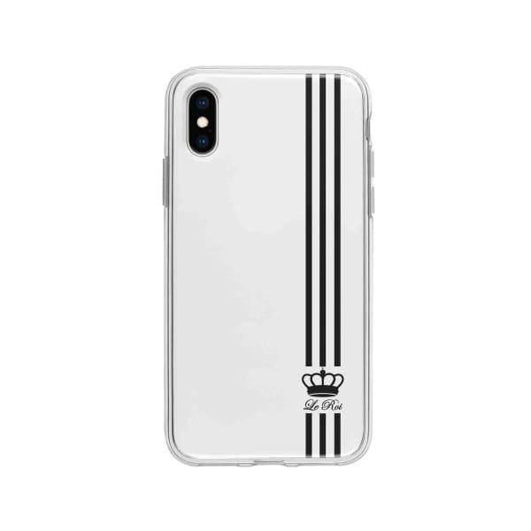 Coque Pour iPhone X Le Roi - Coque Wiqeo 10€-15€, Estelle Adam, iPhone X, Motif Wiqeo, Déstockeur de Coques Pour iPhone