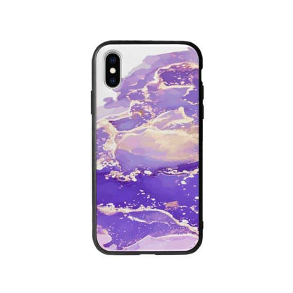 Coque Pour iPhone X Liquide Mauve - Coque Wiqeo 10€-15€, Estelle Adam, iPhone X, Motif Wiqeo, Déstockeur de Coques Pour iPhone