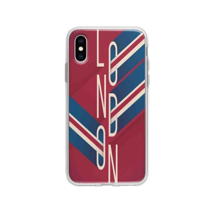 Coque Pour iPhone X London - Coque Wiqeo 10€-15€, Estelle Adam, iPhone X, Motif, U.K. Wiqeo, Déstockeur de Coques Pour iPhone