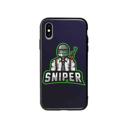 Coque Pour iPhone X Mascotte Sniper - Coque Wiqeo 10€-15€, Estelle Adam, Illustration, iPhone X Wiqeo, Déstockeur de Coques Pour iPhone