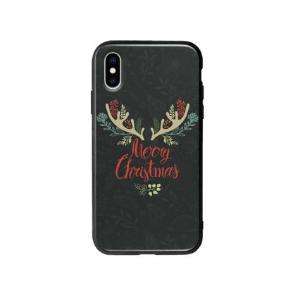 Coque Pour iPhone X "Merry Christmas" - Coque Wiqeo 10€-15€, Estelle Adam, Illustration, iPhone X Wiqeo, Déstockeur de Coques Pour iPhone