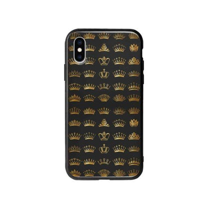 Coque Pour iPhone X Motif Couronnes - Coque Wiqeo 10€-15€, Estelle Adam, iPhone X, Motif Wiqeo, Déstockeur de Coques Pour iPhone