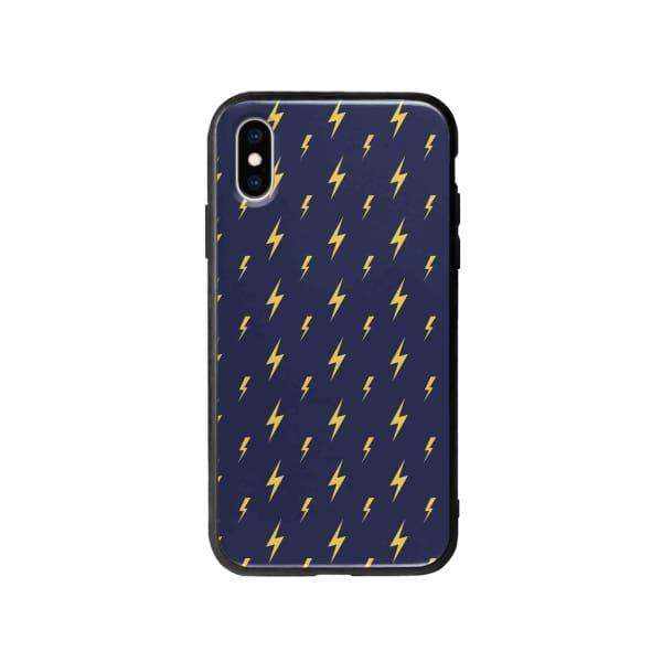 Coque Pour iPhone X Motif Éclair - Coque Wiqeo 10€-15€, Estelle Adam, iPhone X, Motif Wiqeo, Déstockeur de Coques Pour iPhone