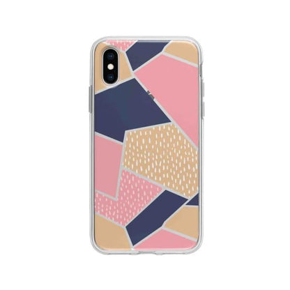 Coque Pour iPhone X Motif Géométrique - Coque Wiqeo 10€-15€, Estelle Adam, iPhone X, Motif Wiqeo, Déstockeur de Coques Pour iPhone