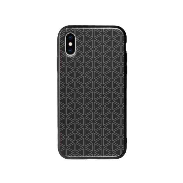 Coque Pour iPhone X Motif Triangulaire - Coque Wiqeo 10€-15€, Estelle Adam, iPhone X, Motif Wiqeo, Déstockeur de Coques Pour iPhone