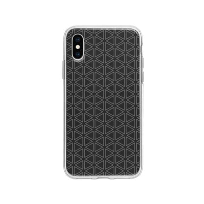 Coque Pour iPhone X Motif Triangulaire - Coque Wiqeo 10€-15€, Estelle Adam, iPhone X, Motif Wiqeo, Déstockeur de Coques Pour iPhone