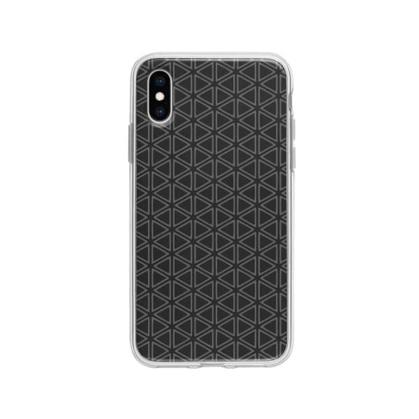 Coque Pour iPhone X Motif Triangulaire - Coque Wiqeo 10€-15€, Estelle Adam, iPhone X, Motif Wiqeo, Déstockeur de Coques Pour iPhone