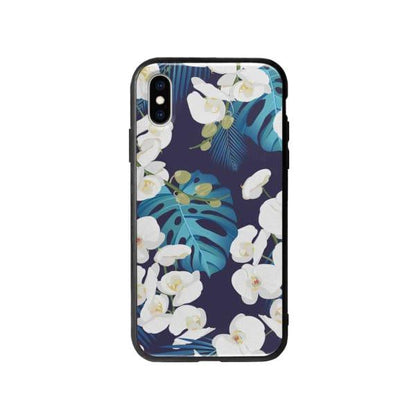 Coque Pour iPhone X Orchidée Tropicale - Coque Wiqeo 10€-15€, Albert Dupont, Fleur, iPhone X, Motif Wiqeo, Déstockeur de Coques Pour iPhone