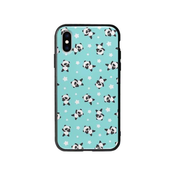 Coque Pour iPhone X Panda Dab - Coque Wiqeo 10€-15€, Animaux, Estelle Adam, iPhone X, Motif Wiqeo, Déstockeur de Coques Pour iPhone