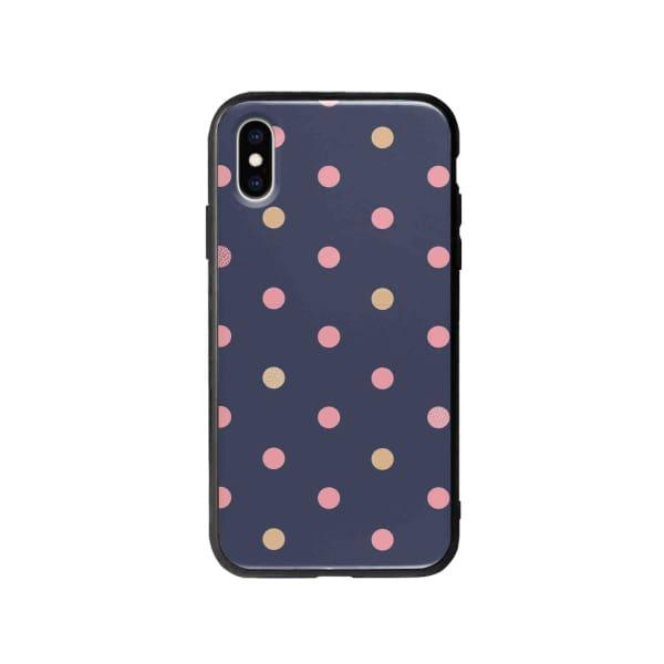 Coque Pour iPhone X Point de Vague - Coque Wiqeo 10€-15€, Estelle Adam, iPhone X, Motif Wiqeo, Déstockeur de Coques Pour iPhone