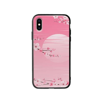 Coque Pour iPhone X Sakura - Coque Wiqeo 10€-15€, Albert Dupont, Fleur, iPhone X Wiqeo, Déstockeur de Coques Pour iPhone