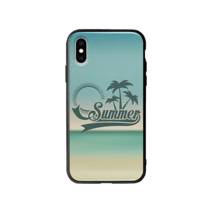 Coque Pour iPhone X Summer - Coque Wiqeo 10€-15€, Estelle Adam, iPhone X, Motif Wiqeo, Déstockeur de Coques Pour iPhone