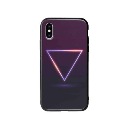 Coque Pour iPhone X Triangle Néon - Coque Wiqeo 10€-15€, Estelle Adam, Illustration, iPhone X, Motif Wiqeo, Déstockeur de Coques Pour iPhone