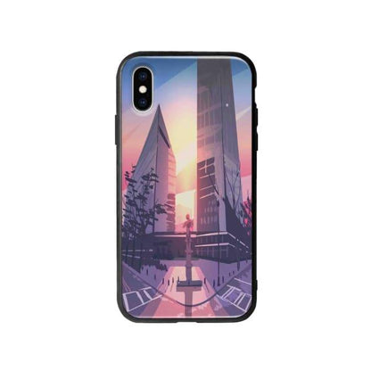 Coque Pour iPhone X Vue Graphique - Coque Wiqeo 10€-15€, Estelle Adam, Illustration, iPhone X, Voyage Wiqeo, Déstockeur de Coques Pour iPhone