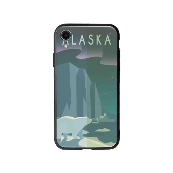 Coque Pour iPhone XR Alaska - Coque Wiqeo 10€-15€, Estelle Adam, Illustration, iPhone XR, Voyage Wiqeo, Déstockeur de Coques Pour iPhone