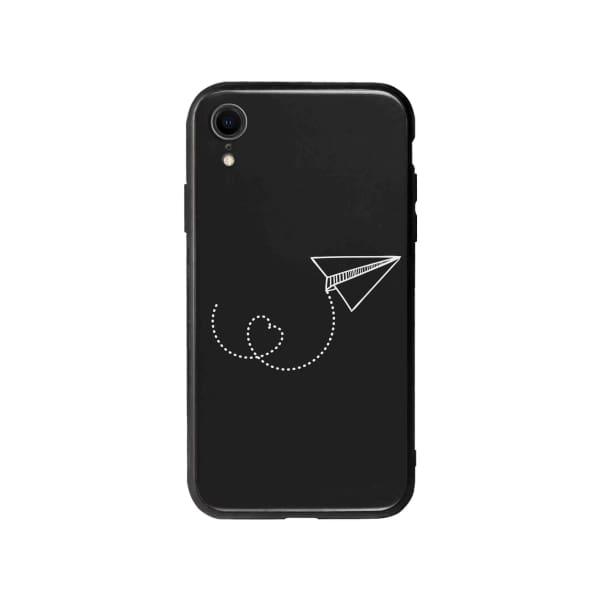 Coque Pour iPhone XR Avion en Papier - Coque Wiqeo 10€-15€, Estelle Adam, Illustration, iPhone XR Wiqeo, Déstockeur de Coques Pour iPhone