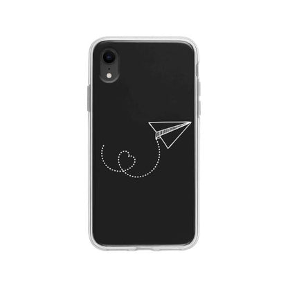 Coque Pour iPhone XR Avion en Papier - Coque Wiqeo 10€-15€, Estelle Adam, Illustration, iPhone XR Wiqeo, Déstockeur de Coques Pour iPhone