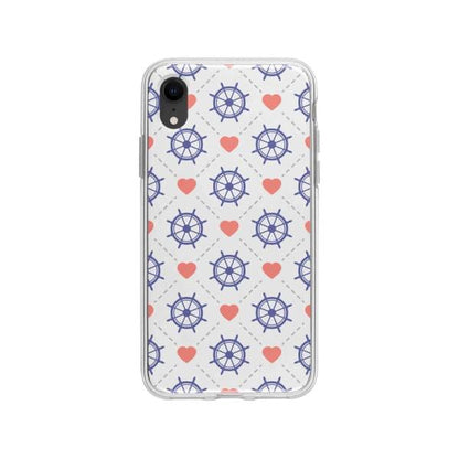 Coque Pour iPhone XR Barres et Cœurs - Coque Wiqeo 10€-15€, Cœurs, Estelle Adam, iPhone XR, Motif Wiqeo, Déstockeur de Coques Pour iPhone