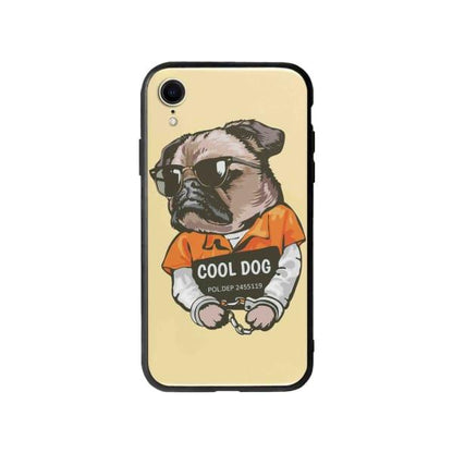 Coque Pour iPhone XR Carlin Prisonnier - Coque Wiqeo 10€-15€, Animaux, Estelle Adam, Illustration, iPhone XR Wiqeo, Déstockeur de Coques Pour iPhone