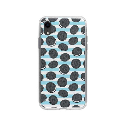 Coque Pour iPhone XR Cookies Oreo - Coque Wiqeo 10€-15€, Estelle Adam, iPhone XR, Motif Wiqeo, Déstockeur de Coques Pour iPhone