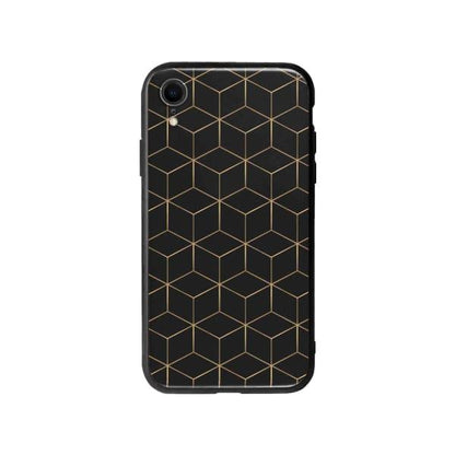 Coque Pour iPhone XR Cubes et Hexagones - Coque Wiqeo 10€-15€, Estelle Adam, iPhone XR, Motif Wiqeo, Déstockeur de Coques Pour iPhone