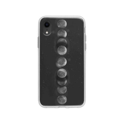 Coque Pour iPhone XR Éclipse Lunaire - Coque Wiqeo 10€-15€, Estelle Adam, Illustration, iPhone XR Wiqeo, Déstockeur de Coques Pour iPhone