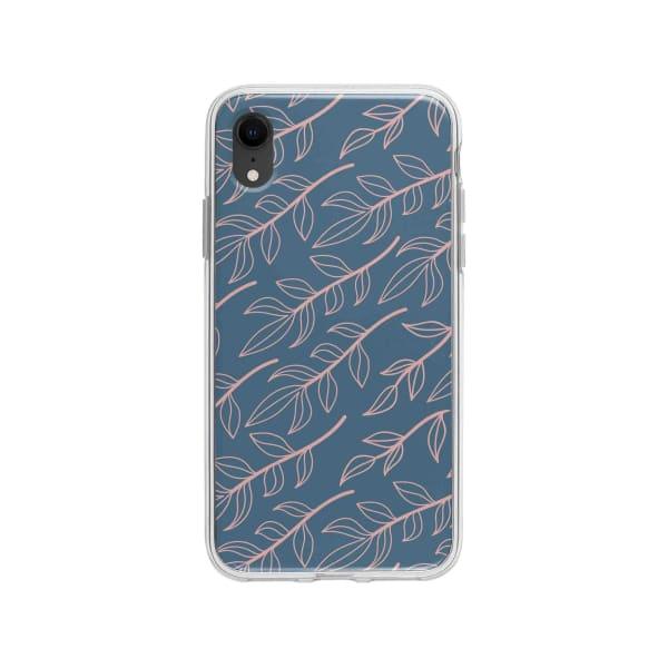 Coque Pour iPhone XR Feuillage - Coque Wiqeo 10€-15€, Estelle Adam, Feuilles, iPhone XR, Motif Wiqeo, Déstockeur de Coques Pour iPhone