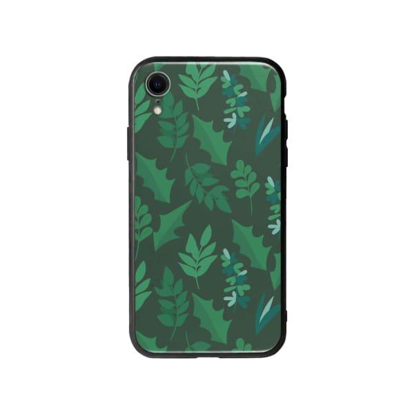 Coque Pour iPhone XR Feuilles d'hiver - Coque Wiqeo 10€-15€, Estelle Adam, Feuilles, iPhone XR, Motif Wiqeo, Déstockeur de Coques Pour iPhone