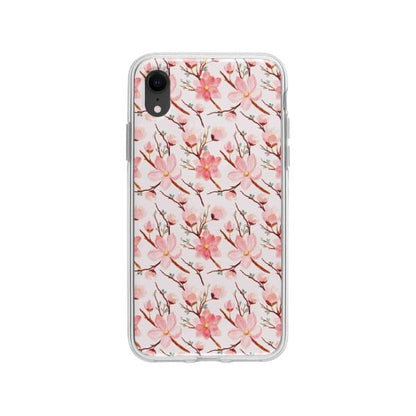 Coque Pour iPhone XR Fleur Rose - Coque Wiqeo 10€-15€, Albert Dupont, Fleur, iPhone XR Wiqeo, Déstockeur de Coques Pour iPhone