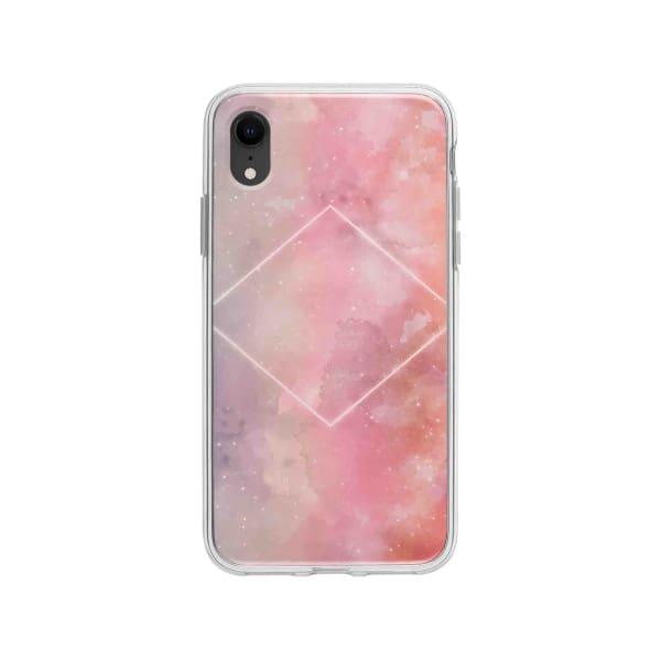 Coque Pour iPhone XR Galaxie Rose - Coque Wiqeo 10€-15€, Estelle Adam, Illustration, iPhone XR, Motif Wiqeo, Déstockeur de Coques Pour iPhone