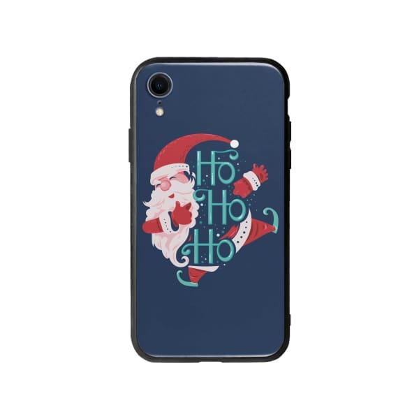 Coque Pour iPhone XR Ho Ho Ho Père Noël - Coque Wiqeo 10€-15€, Estelle Adam, iPhone XR, Motif, Noël Wiqeo, Déstockeur de Coques Pour iPhone