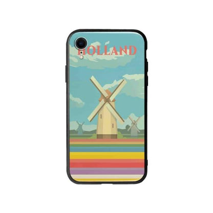 Coque Pour iPhone XR Hollande - Coque Wiqeo 10€-15€, Illustration, iPhone XR, Robert Guillory, Voyage Wiqeo, Déstockeur de Coques Pour iPhone