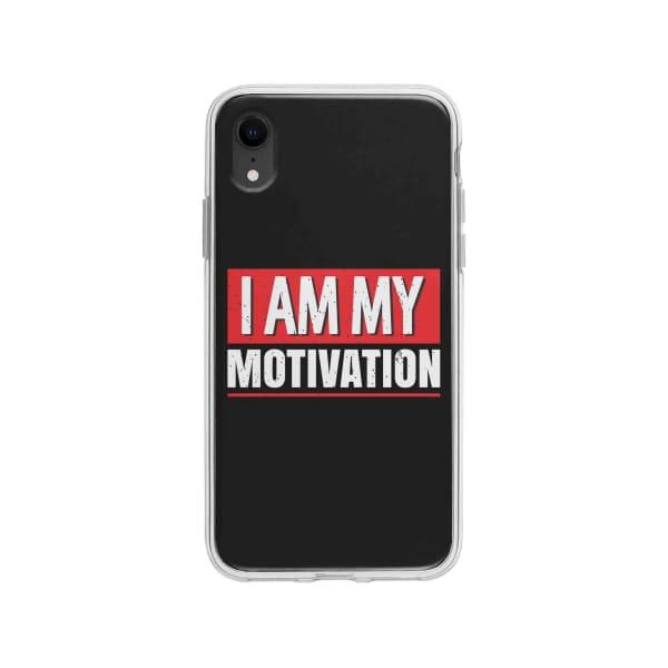 Coque Pour iPhone XR "I Am My Motivation" - Coque Wiqeo 10€-15€, Estelle Adam, Illustration, iPhone XR Wiqeo, Déstockeur de Coques Pour iPhone