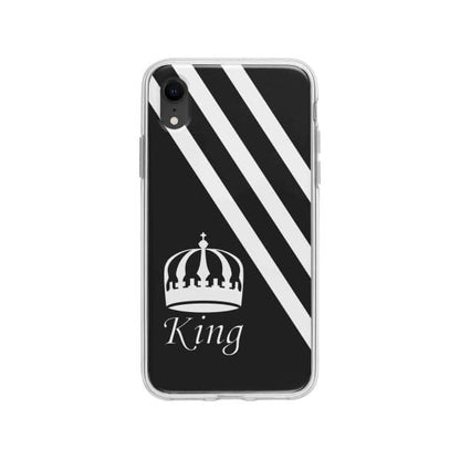 Coque Pour iPhone XR King - Coque Wiqeo 10€-15€, Estelle Adam, iPhone XR, Motif Wiqeo, Déstockeur de Coques Pour iPhone