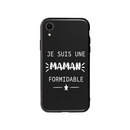 Coque Pour iPhone XR "Maman Formidable" - Coque Wiqeo 10€-15€, Géraud Fournier, iPhone XR, Mignon Wiqeo, Déstockeur de Coques Pour iPhone