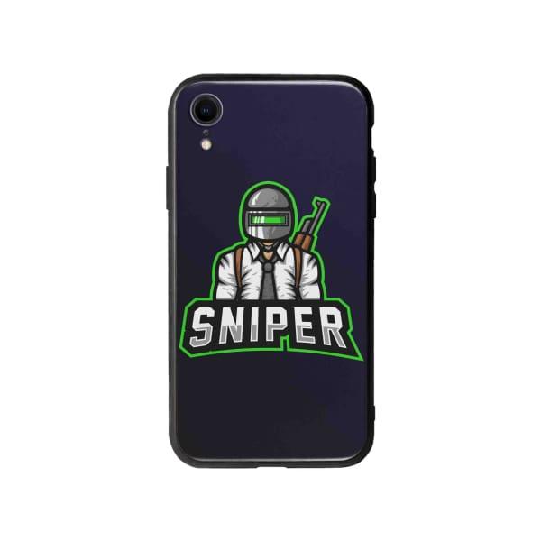 Coque Pour iPhone XR Mascotte Sniper - Coque Wiqeo 10€-15€, Estelle Adam, Illustration, iPhone XR Wiqeo, Déstockeur de Coques Pour iPhone