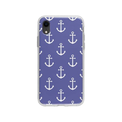 Coque Pour iPhone XR Motif Ancres - Coque Wiqeo 10€-15€, Estelle Adam, iPhone XR, Motif Wiqeo, Déstockeur de Coques Pour iPhone