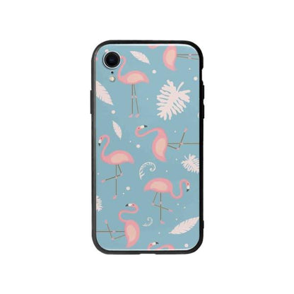 Coque Pour iPhone XR Motif Flamant Rose - Coque Wiqeo 10€-15€, Estelle Adam, Feuilles, iPhone XR, Motif Wiqeo, Déstockeur de Coques Pour iPhone