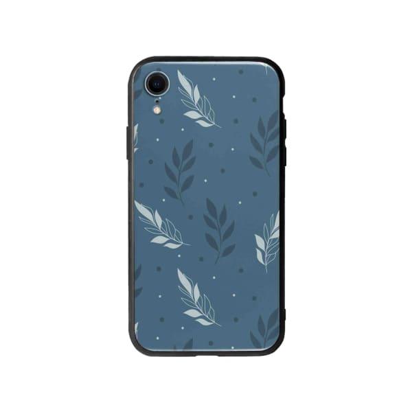 Coque Pour iPhone XR Motif Floral - Coque Wiqeo 10€-15€, Estelle Adam, Feuilles, iPhone XR, Motif Wiqeo, Déstockeur de Coques Pour iPhone