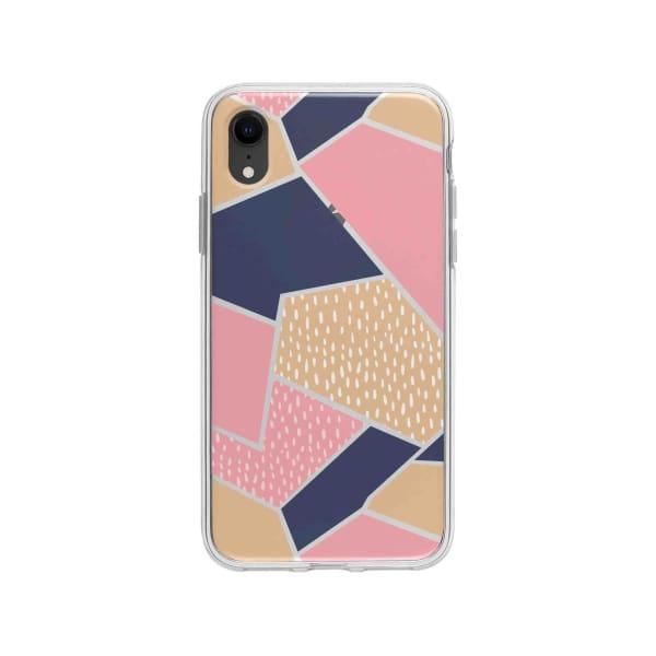 Coque Pour iPhone XR Motif Géométrique - Coque Wiqeo 10€-15€, Estelle Adam, iPhone XR, Motif Wiqeo, Déstockeur de Coques Pour iPhone