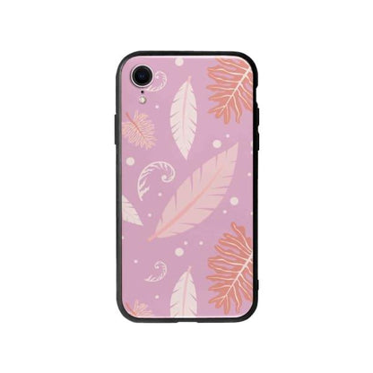 Coque Pour iPhone XR Nature Rose - Coque Wiqeo 10€-15€, Estelle Adam, Feuilles, iPhone XR, Motif Wiqeo, Déstockeur de Coques Pour iPhone