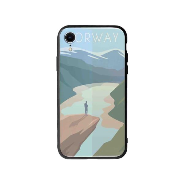 Coque Pour iPhone XR Norvège - Coque Wiqeo 10€-15€, Illustration, iPhone XR, Robert Guillory, Voyage Wiqeo, Déstockeur de Coques Pour iPhone