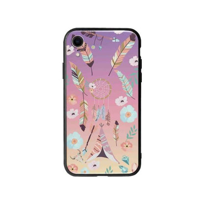 Coque Pour iPhone XR Ornements Boho - Coque Wiqeo 10€-15€, Estelle Adam, Illustration, iPhone XR Wiqeo, Déstockeur de Coques Pour iPhone