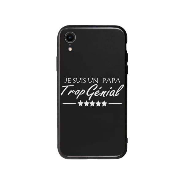 Coque Pour iPhone XR "Papa Génial" - Coque Wiqeo 10€-15€, Estelle Adam, iPhone XR, Motif Wiqeo, Déstockeur de Coques Pour iPhone