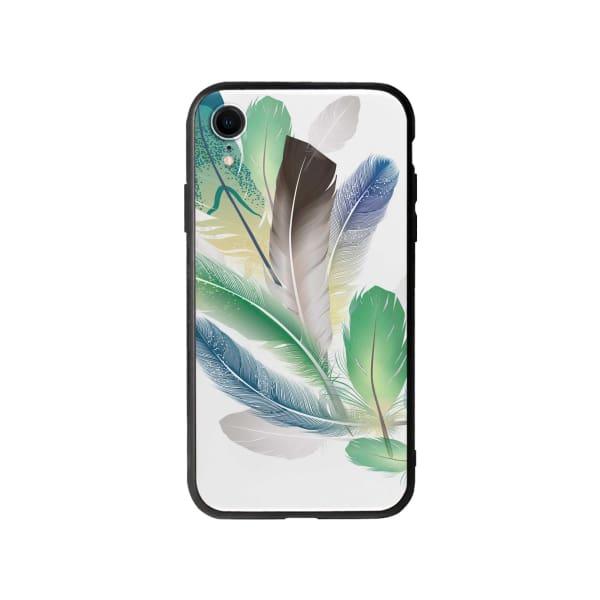 Coque Pour iPhone XR Plumes - Coque Wiqeo 10€-15€, Estelle Adam, Illustration, iPhone XR Wiqeo, Déstockeur de Coques Pour iPhone