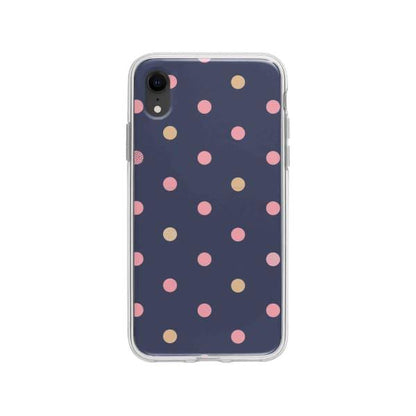 Coque Pour iPhone XR Point de Vague - Coque Wiqeo 10€-15€, Estelle Adam, iPhone XR, Motif Wiqeo, Déstockeur de Coques Pour iPhone