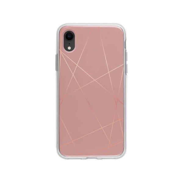 Coque Pour iPhone XR Rose Hollywood - Coque Wiqeo 10€-15€, Estelle Adam, iPhone XR, Motif Wiqeo, Déstockeur de Coques Pour iPhone