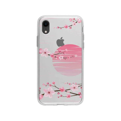 Coque Pour iPhone XR Sakura Blanc - Coque Wiqeo 10€-15€, Albert Dupont, Fleur, iPhone XR Wiqeo, Déstockeur de Coques Pour iPhone