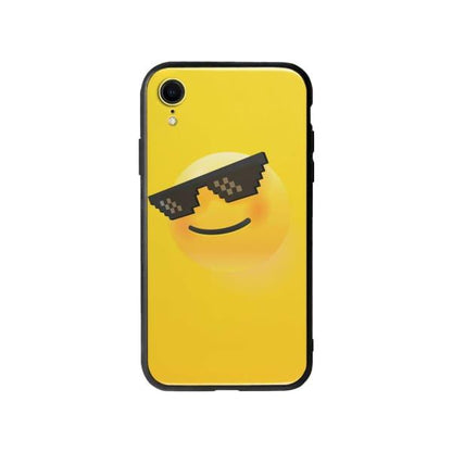 Coque Pour iPhone XR Smiley Lunettes - Coque Wiqeo 10€-15€, Estelle Adam, Illustration, iPhone XR Wiqeo, Déstockeur de Coques Pour iPhone