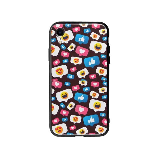 Coque Pour iPhone XR Smileys - Coque Wiqeo 10€-15€, Géraud Fournier, iPhone XR, Mignon, Motif Wiqeo, Déstockeur de Coques Pour iPhone